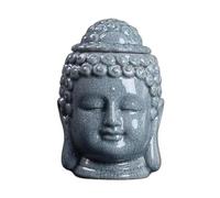 UIOPPOI Urne funéraire tête de Bouddha, Petite urne de crémation en céramique, décoration, Souvenir pour Cendres, Homme et Femme B