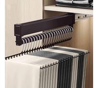 UioQrintan Barre de penderie rétractable - Porte-Pantalons Coulissant, idéal pour Ranger Les vêtements et Les Serviettes dans Une Armoire coulissante