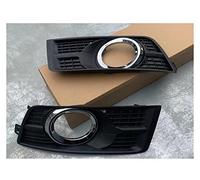 UioQrintan Calandre Avant pour Cadillac SRX 2010-2016, 2 pièces, grilles de phares antibrouillard, grilles de Pare-Chocs Avant en Maille nid d'abeille, grilles de Course ABS