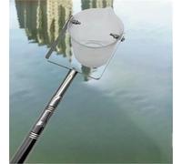 UioQrintan Système de prélèvement d'eau 500/1000 ML, louche télescopique en Plastique pour la Collecte d'eau en Camping/Faune Sauvage, Dispositif de prélèvement d'eau en rivière (500 ML, L 5'/1,5 m)