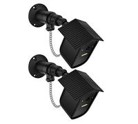 UIQELYS Lot de 2 chaînes de sécurité antivol pour EufyCam 2C/2C Pro - Support de montage et étui de protection en silicone - Protection supplémentaire pour votre sécurité domestique sans fil EufyCam