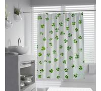 UIRINGART Rideau de Douche Galaxie Cosmique Violette Bleue et Noire nébuleuse W150xL180cm en Tissu Lavable imperméable décoration Salle de Bain Science Fiction