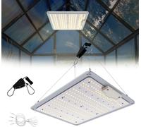 UISEBRT 100W Lampe à LED pour plantes, lampe de croissance à spectre complet pour plantes, lampe idéale pour la culture en intérieur, spectre lumineux UV & IR pour une croissance saine des plantes