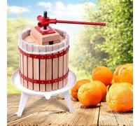 UISEBRT 12L Presse-fruits Presse-fruits Presse-vin Presse-purée Presse-pomme Avec filet de pressage
