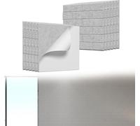 UISEBRT 12x Panneaux acoustiques 30x30cm aspect brique gris clair, Panneaux muraux insonorisants, Isolation phonique haute densité, Absorbeur de son pour home cinéma studio bureau