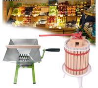 UISEBRT 18L Presse-fruits Presse-fruits Presse-vin Presse-matière 7L Broyeur à fruits Broyeur à fruits Pour pomme