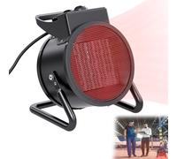 UISEBRT 2000W Aérotherme céramique Radiateur rapide Chauffage de chantier Chauffeur électrique Aérotherme céramique Appareil de chauffage électrique avec technologie céramique