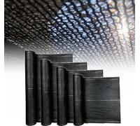 UISEBRT 2x10 m Filet d'ombrage Filet de tennis HDPE 150g/m² Clôture Protection visuelle Protection contre le vent Protection solaire Attaches de câble Balcon Anthracite