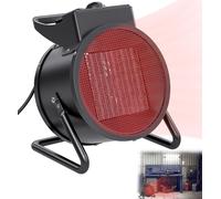 UISEBRT 3000W Aérotherme céramique Radiateur rapide Chauffage de chantier Chauffeur électrique Aérotherme céramique Appareil de chauffage électrique avec technologie céramique