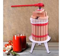 UISEBRT 6L Presse-fruits Presse-fruits Presse-vin Presse-purée Presse-pomme Avec filet de pressage