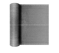 UISEBRT Brise-vue - En polyéthylène haute densité - 1,8 x 10 m - Vert - 150 g/m² - Protection solaire - Protection contre le vent - Avec serre-câbles - Pour jardin, terrain de sport, clôture à mailles