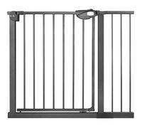 UISEBRT Grille de protection pour porte sans perçage, adaptée pour les enfants auto-close, en noir, largeur : 95 à 105 cm, en métal