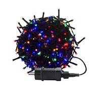 UISEBRT Guirlande Lumineuse LED Extérieure Intérieure 100m - Décoration pour Halloween, Noël, Pâques, Mariage, Fête, avec 8 modes d'éclairage, étanche IP44 (100m 1000LED, Multicolore)