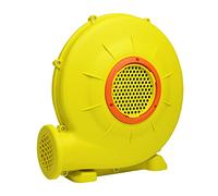 UISEBRT Pompe Air Electrique Souffleur d'air avec Ventilateur pour Château Gonflable, Maison Gonflable de Rebond de l'eau, Portable avec Poignée, 350W, Jaune