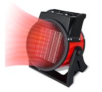 UISEBRT Radiateur soufflant à économie d'énergie 3000 W en céramique silencieux Chauffage électrique avec protection contre la surchauffe Pour chantier, garage, atelier