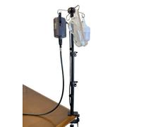 UISKOOPW Porte-outils réglable en hauteur pour outils multifonctions compatible avec l'outil rotatif Dremel Foredom Grobet, support de table avec pince en C (28 pouces)
