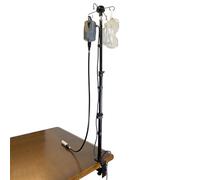 UISKOOPW Porte-outils réglable en hauteur pour outils multifonctions compatible avec l'outil rotatif Dremel Foredom Grobet, support de table avec pince en C (39 pouces)