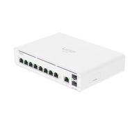 UISP - Commutateur - Géré - 9 x 10/100/1000 + 2 x 1 Gigabit / 10 Gigabit SFP+ - de bureau, Montable sur rack