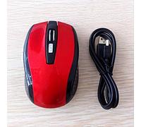 uitheshy Souris sans Fil Bluetooth Version Charge Souris Optique Rouge