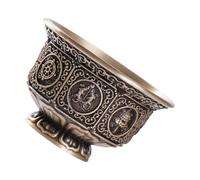 Uitndvyte Bol en cuivre avec huit symboles porte-bonheur pour cérémonies bouddhistes, culturel traditionnel, huit symboles de bon augure