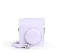 Uitndvyte Étui en cuir synthétique pour appareil photo Mini12 Instants avec bretelles réglables et poche, AA