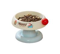 Uitndvyte Gamelle à double usage pour animal domestique - Antirouille - Récipient alimentaire coulissant pour l'alimentation du chat et les demandes d'imbibation - Aide cervicale