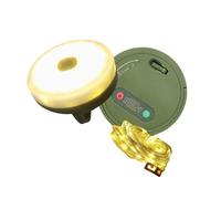 Uitndvyte Guirlande lumineuse de camping rechargeable portable enroulable pour atmosphère extérieure décorative facile à utiliser