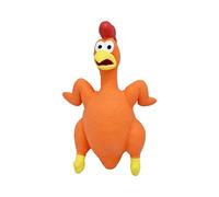 Uitndvyte Jouet pour Chien en Forme de Poulet pour Races, B | Jouet ludique pour chien en forme de poulet à pois avec couineur, amusant à mâcher pour le divertissement des