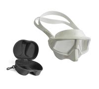 Uitndvyte Lentille complète de plongée avec tuba de faible capacité mettant en évidence contre le revêtement de brouillard et double lien permanent Quêtes sous-marines étendues Perspective de plongée