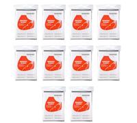 Uitndvyte Lot de 10 couvertures de survie thermiques pour activités de plein air et marathons