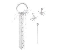 [Uitndvyte] Peigne à cheveux de mariage en cristal de perle accessoires pour cheveux de mariée chapeau de fleurs et bandeaux pour femmes bijoux de cheveux