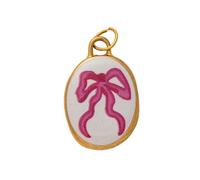 Uitndvyte Pendentif ovale unique avec motifs floraux détaillés - Composant de bijoux pour créations - Design moderne et traditionnel, One Size, Comme décrit, Comme décrit.
