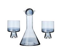 Uitndvyte Pichet en verre avec poignée en or rose et larges ouvertures pour un nettoyage facile pour les thés glacés, jus et eau