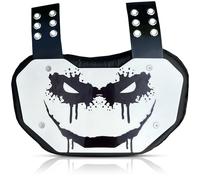 Uitndvyte Plaque arrière de protection de football - Petite taille - Doublure en mousse absorbant les chocs - Mouvement sécurisé pour la vitesse et l'agilité
