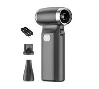 Uitndvyte Souffleur électrique turbocompressé rechargeable avec écran LCD pour claviers, outil de nettoyage de voiture
