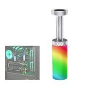 Uitseld ARGB Support de Carte Graphique Anti-affaissement 5 V 3 Broches - Hauteur réglable en d'aluminium avec lumières LED pour PC Helper