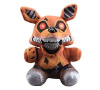 uiuoutoy Five Nights At Freddy's Peluche Fnaf The Twisted Ones Marron Foxy Peluche Cadeau pour enfants 17,8 cm