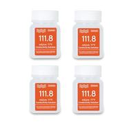 UIUZMAR 111.8 mS/cm Solution D'étalonnage Conductivité solution | D'étalonnage Salinité Tampon Standard Conductivité pour Testeur EC Salinité Compteur TDS 4 Bouteilles de 50mL