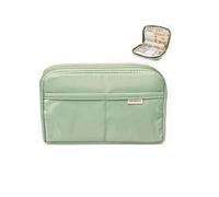 UIVXXUD Trousse à crayons esthétique Kawaii - Grande capacité en toile - Vert