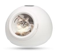 UIYdrhDCG Cabine de séchage pour Animaux, Séchoir à Chat 55 L avec contrôle de la température et minuterie(110V)