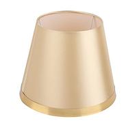 UIYIHIF Style Européen Petit Abat-Jour pour E14Simple Abat-Jour Lampe de Table Abat-Jour Tissu Chambre Plafonnier Abat-Jour Moderne Tissu Art Abat-Jour(PX128 Or)