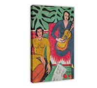 UIYTYBGAG Poster Henri Matisse The Music sur toile - Impression sur toile - 20 x 30 cm