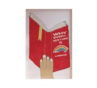 UIYTYBGAG Poster sur toile avec livre de mémoire, 60 x 90 cm