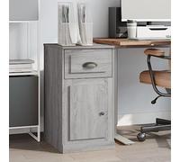 UJCHVHN Armoire latérale avec tiroir Gris Sonoma 40 x 50 x 75 cm Armoires de rangement et casiers en bois d'ingénierie