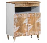 UJCHVHN Article-Buffet 60 x 33,5 x 75 cm en bois massif de manguier, armoires et rangement, armoires de rangement multimédia et supports