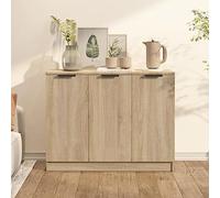 UJCHVHN Buffet en chêne Sonoma 90,5 x 30 x 70 cm Armoires en bois d'ingénierie et buffets de rangement et buffets