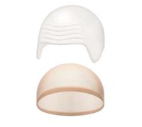 UJEDFHV Cagoule de chauve Bonnet de perruque synthétique en latex