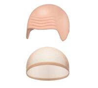 UJEDFHV Cagoule de chauve Bonnet de perruque synthétique en latex