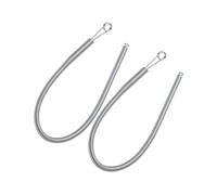 UJEDFHV Enfile-Cordon Enfile-Aiguille à Cordon de Serrage Ressort, Clip Corde Bricolage en Acier Inoxydable 2 pièces pour la Couture à la Maison