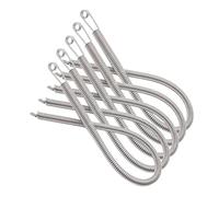 UJEDFHV Enfile-Cordon Enfile-Aiguille, Outil d'enfilage de Corde à Ressort Pliable pour la Couture à la Maison(5pcs)